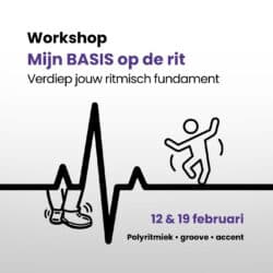 Mijn BASIS op de Rit - Ritmische verdieping